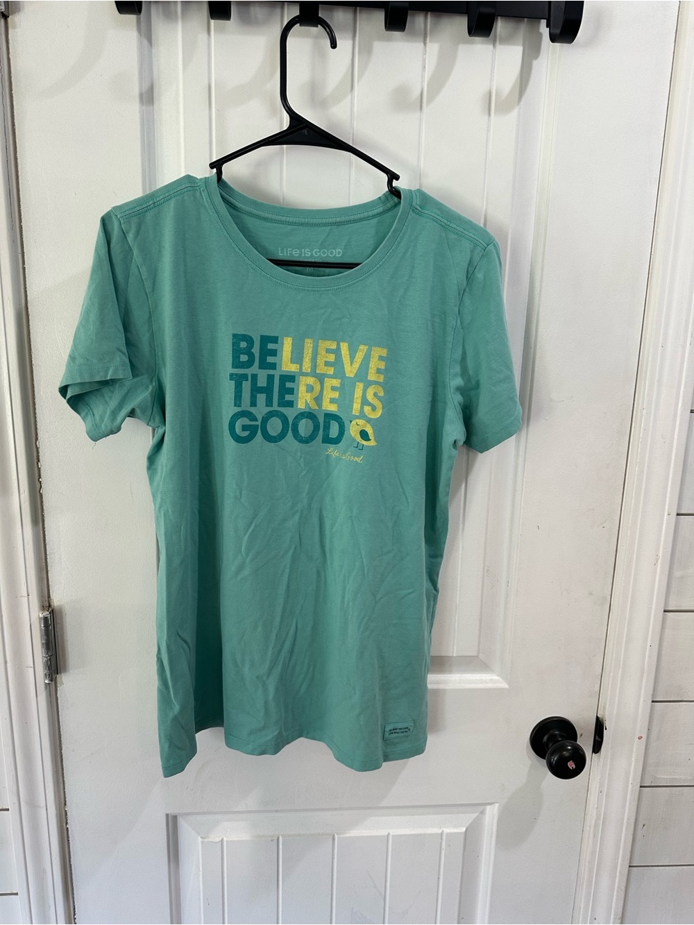 Life Is Good “believe there is good” crusher tee